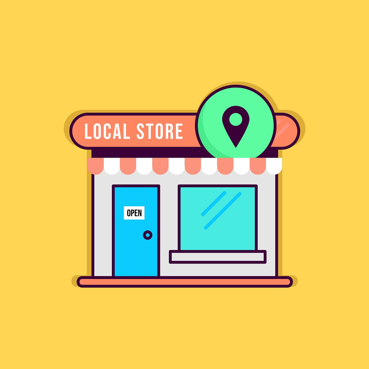 Local store storefront concept